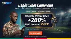 1xbet dépôt